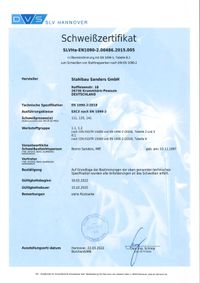 Schwei&szlig;zertifikat 1 (2025)